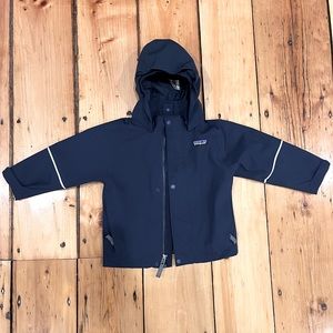 Patagonia Waterproof Navy Toddler Jacket